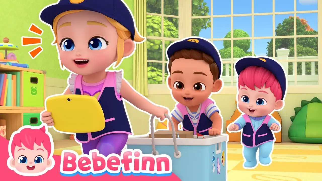 🔔💌 Ding Dong, Delivery's Here!ㅣBebefinn Playtime | Musical Stories
